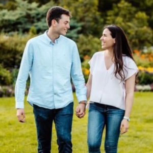 Image of couple holding hands