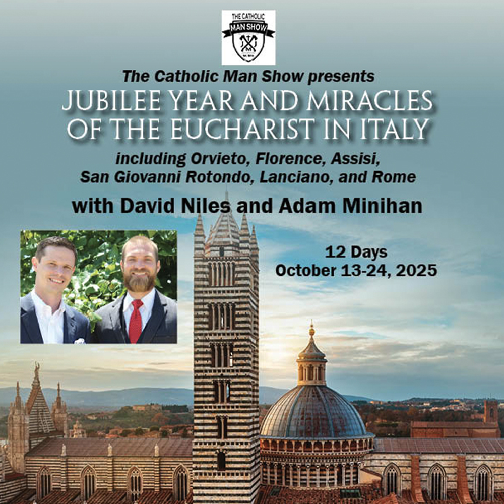 Catholic Man Show Pilgrimage