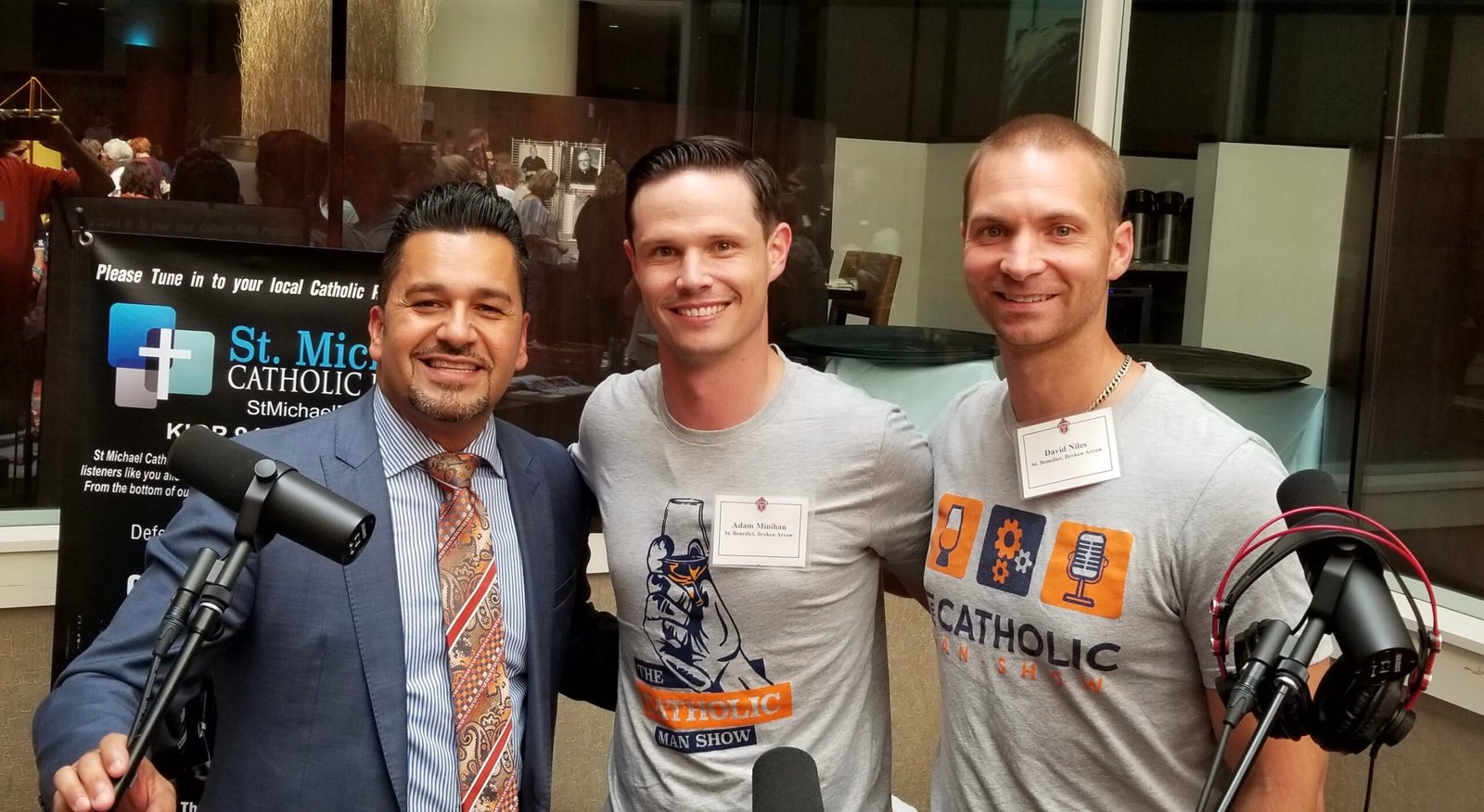 Catholic men in honest conversation, building real brotherhood